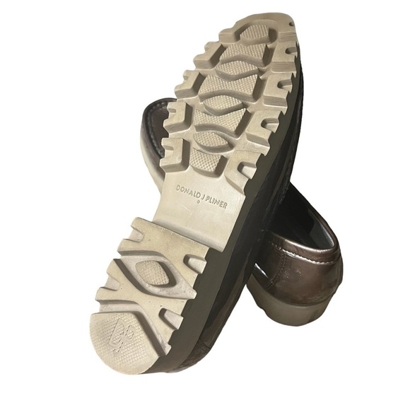 DONALD J. PLINER Rio Taupe Patent Loafer Size 9 -- ON TREND!!!! - Picture 8 of 10